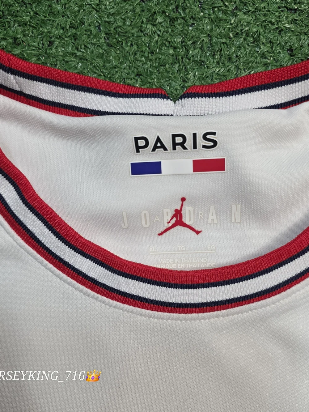 Jordan X Paris Saint-Germain PSG Neymar Jr #10 2021/2022 Fourth Jersey